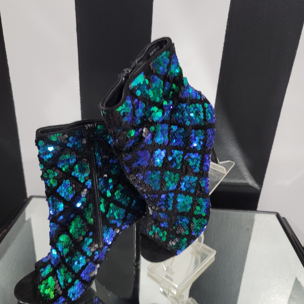 Multi color booties